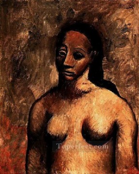 パブロ・ピカソ Painting - 女性の胸像 1906年 パブロ・ピカソ
